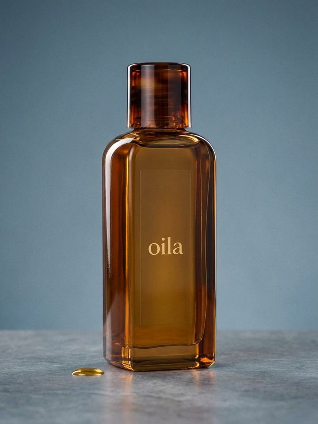 The oila hair oil bottle